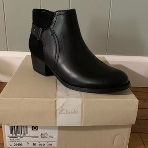 Clark’s booties size 7 brand new never worn